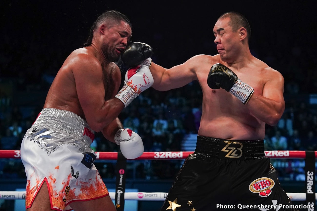 Image: Zhang vs. Parker Could Steal the Limelight From Joshua-Ngannou on March 8th Saudi Event
