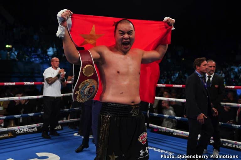 Image: Strip Tyson Fury of WBC, Zhang & Hrgovic fight for title - Chris Algieri