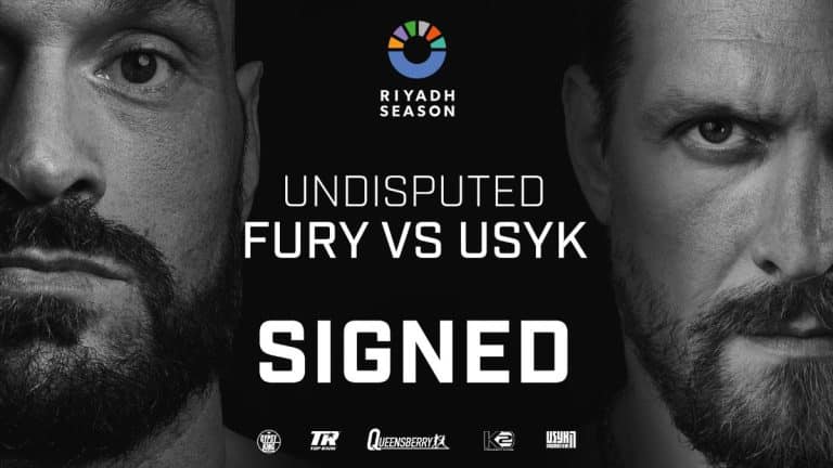 Image: Tyson Fury vs. Oleksandr Usyk signed! Undisputed fight in Saudi Arabia