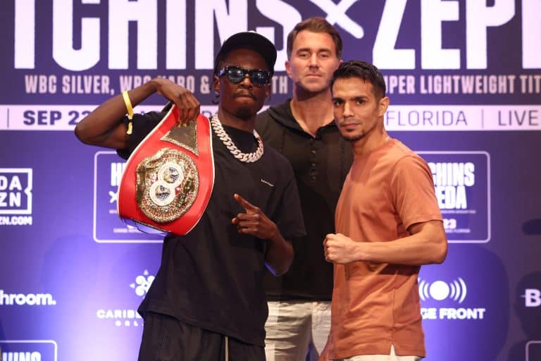 Image: Richardson Hitchins' coming out party against Jose Zepeda on Saturday