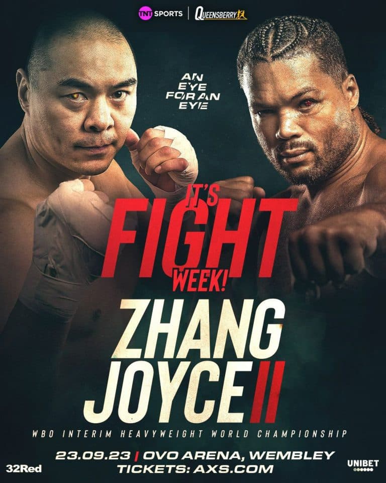 Image: Zhang vs. Joyce II: Is this the end for 'The Juggernaut'?