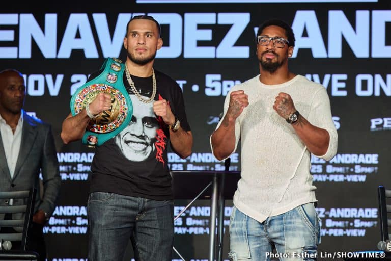 Image: "I'm here to whoop his a**" - Demetrius Andrade on David Benavidez