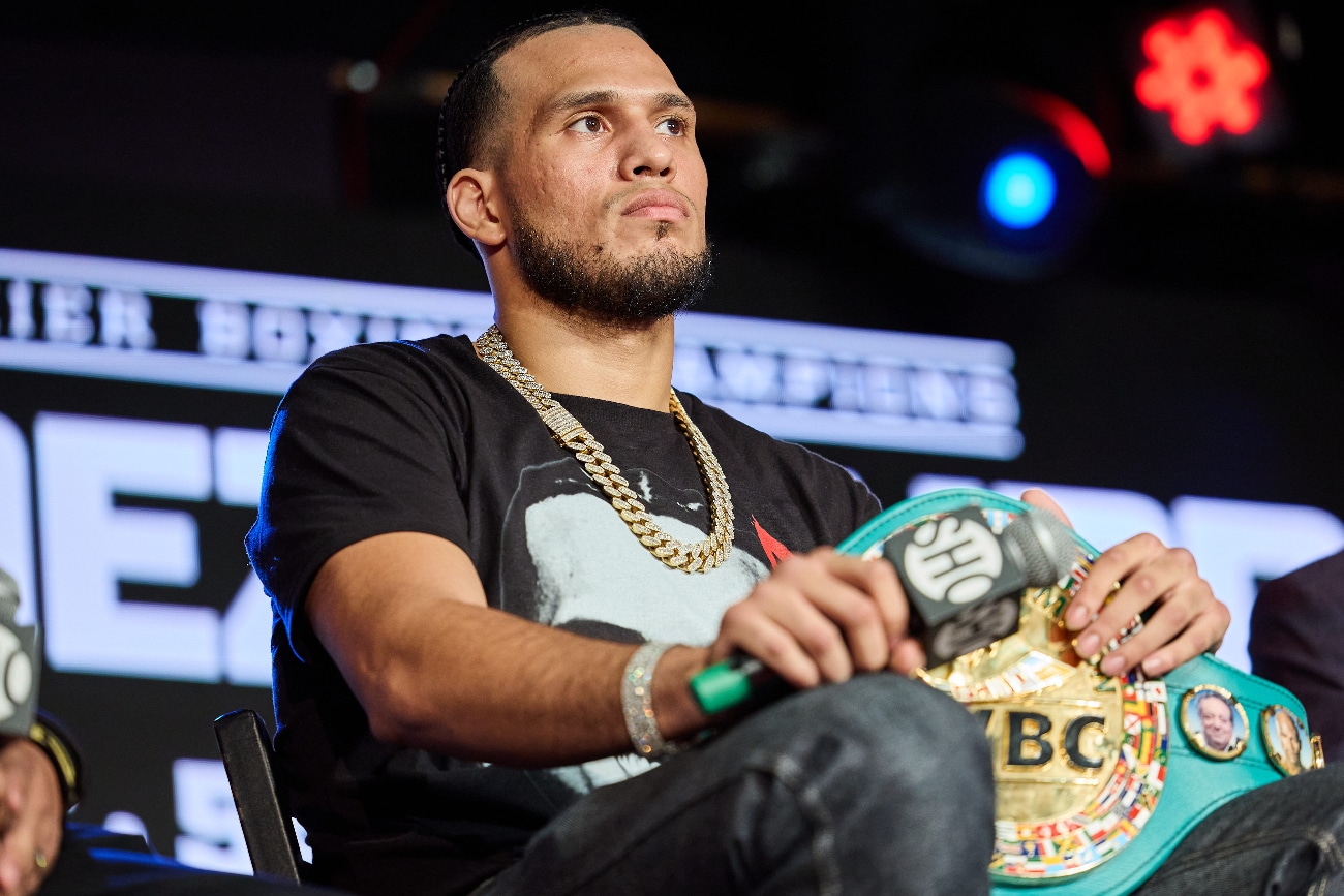 Image: Stephen Espinoza says Benavidez - Andrade winner in "good position" for Canelo fight next