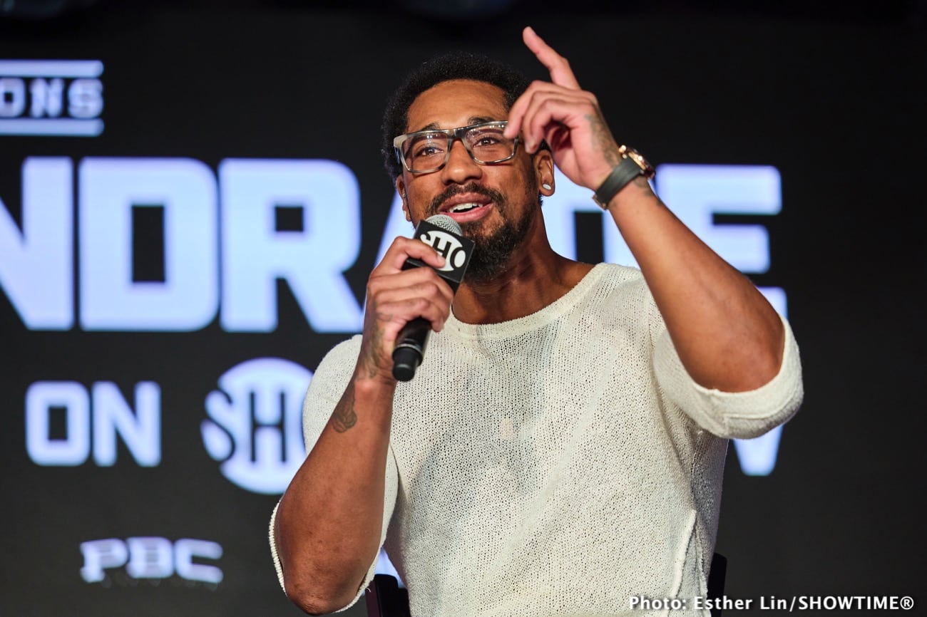Image: Andrade dares Benavidez to make him scared