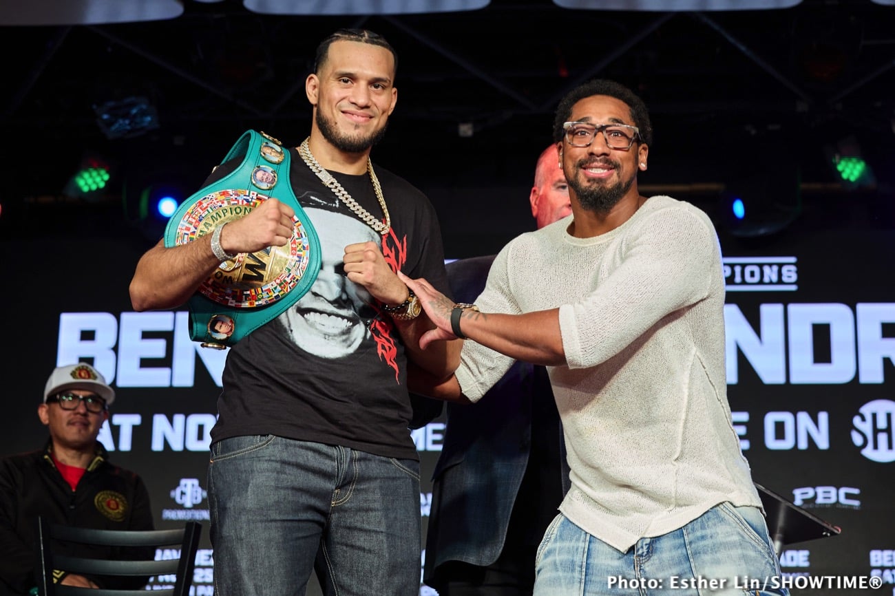 Image: Demetrius Andrade & David Benavidez dismiss Canelo Alvarez as important ahead of November 25th fight