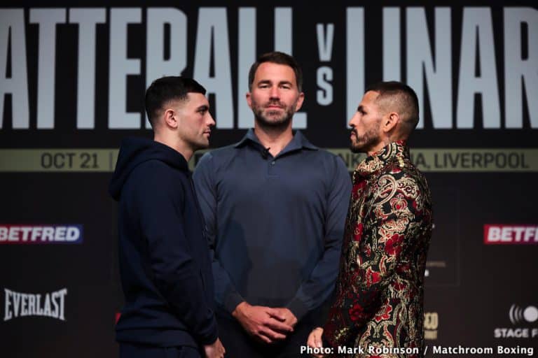 Image: Catterall vs. Linares: start time, TV schedule, ring walks
