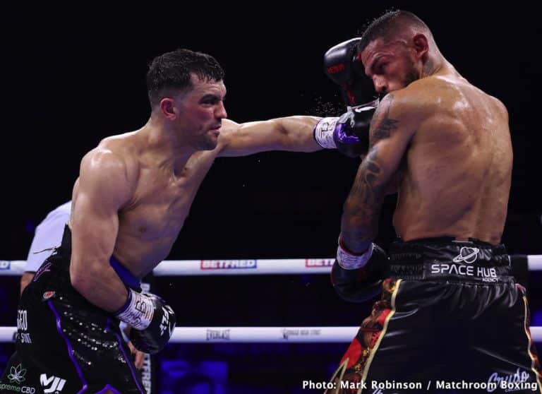Image: Boxing results: Jack Catterall defeats Jorge Linares in dull safety-first performance