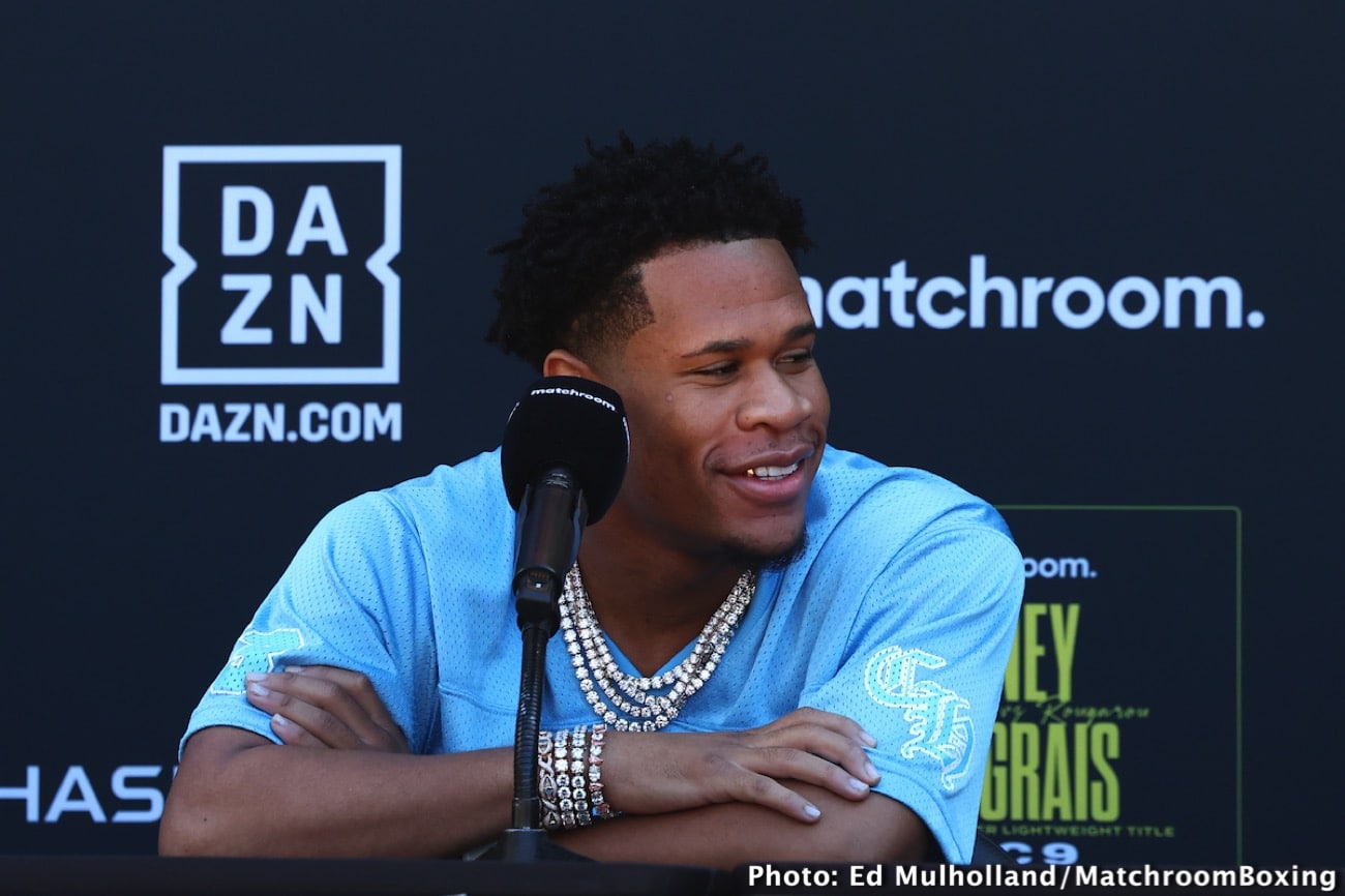 Image: Devin Haney denies ducking Shakur Stevenson with 75/25 offer