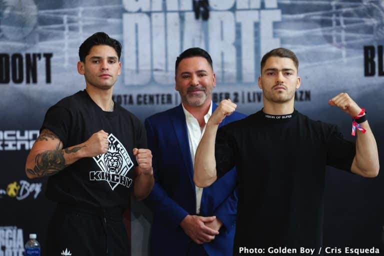 Image: Ryan Garcia vs. Oscar Duarte: Will Kingry's career suffer another setback this Saturday night?