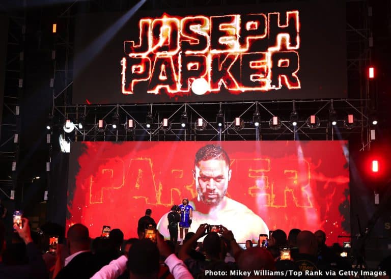 Image: Parker, Riding High After Wilder Win, Warns Zhang: "I'm a Different Fighter"
