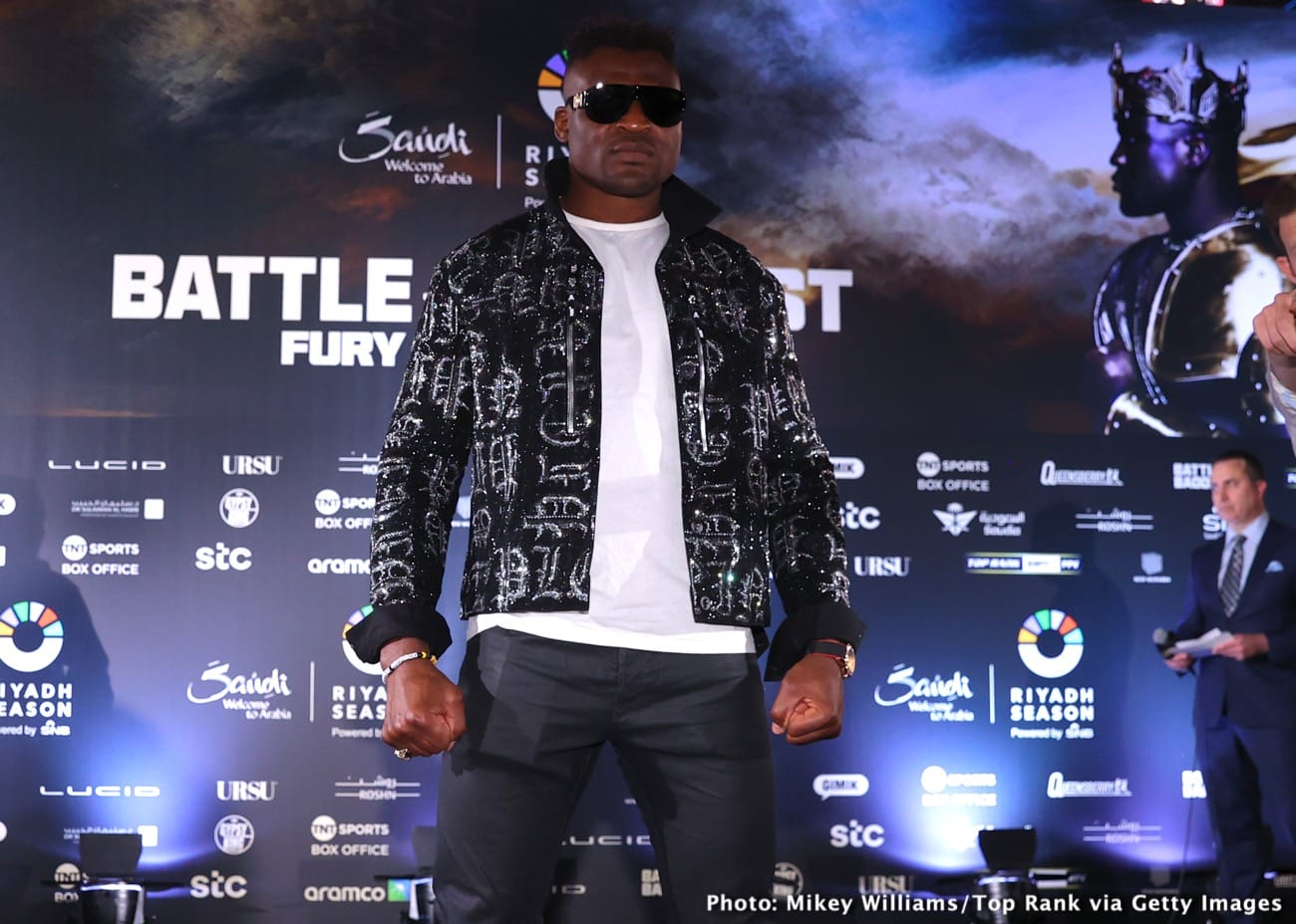 Image: Malik Scott says Ngannou not as powerful as Deontay, picks Fury to win