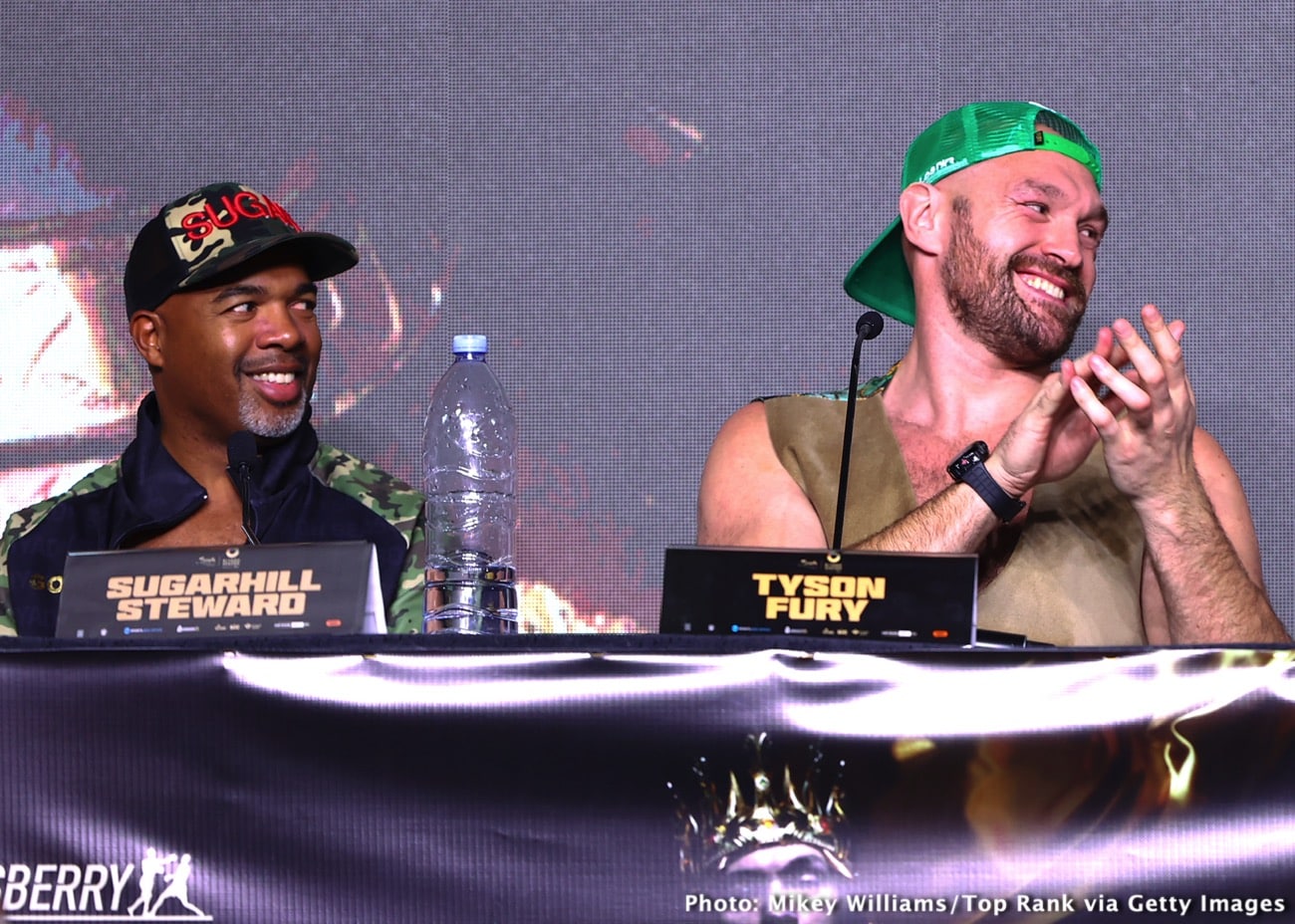 Image: Tyson Fury & Oleksandr Usyk in the works for February in Saudi Arabia