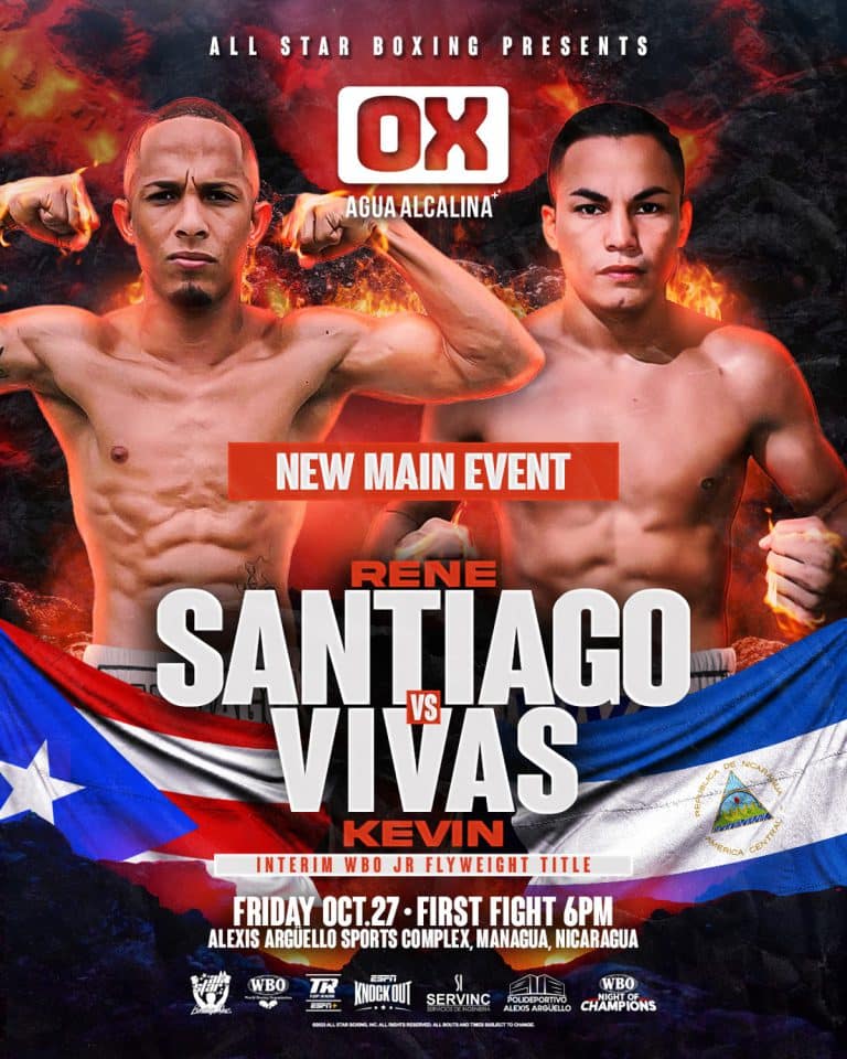 Image: Boxing results: Rene “Chulo” Santiago KO’s Kevin Vivas!