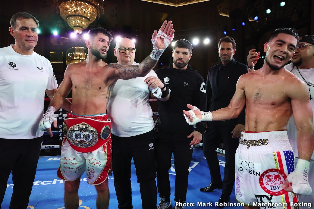 Image: Boxing results: Joe Cordina Wins a Close Decision over Edward “Kid” Vazquez!