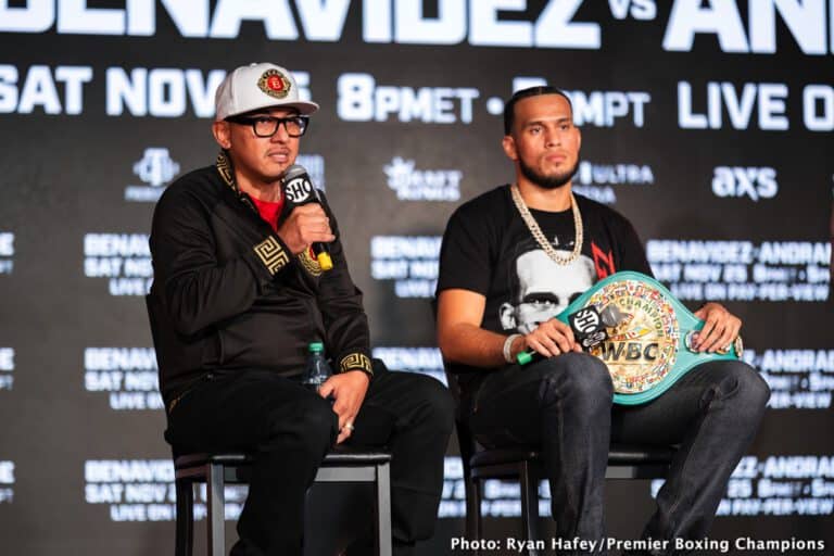 Image: Jose Benavidez Sr wants David Morrell fight to marinate 2 to 3 years, interested in Bivol or Beterbiev at 175