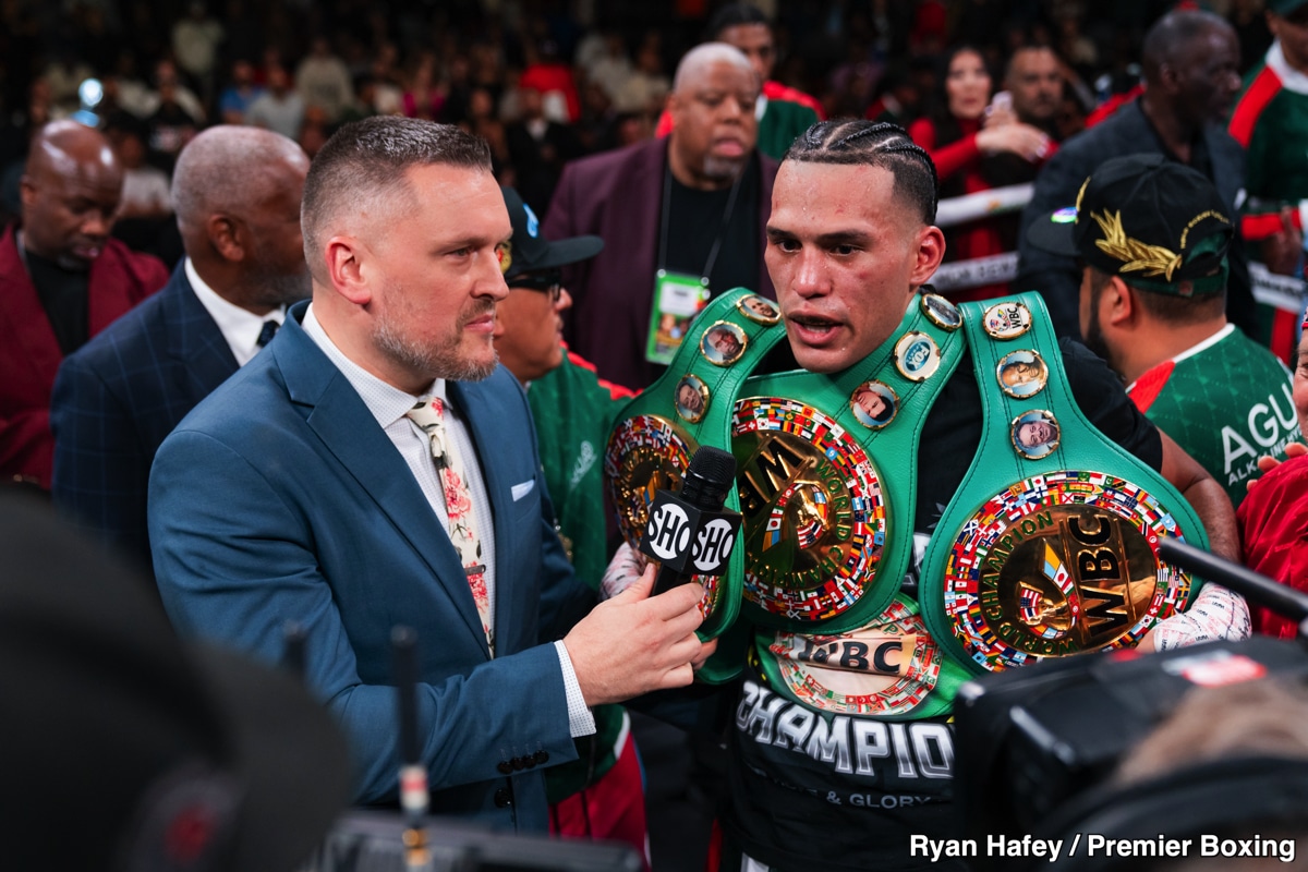 Image: David Benavidez Doubles Down on Canelo Alvarez Callout: "I've Earned My Shot"