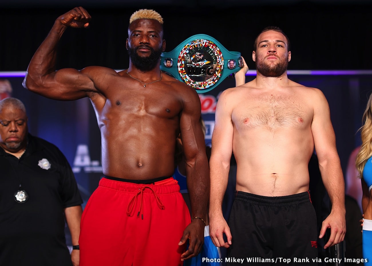 Image: Efe Ajagba Defends WBC Silver Title Against Joe Goodall Tonight Live On ESPN+