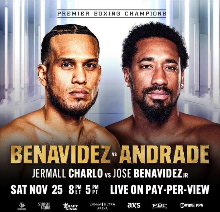 Image: Jermall Charlo faces Jose Benavidez Jr. in Las Vegas on November 25th