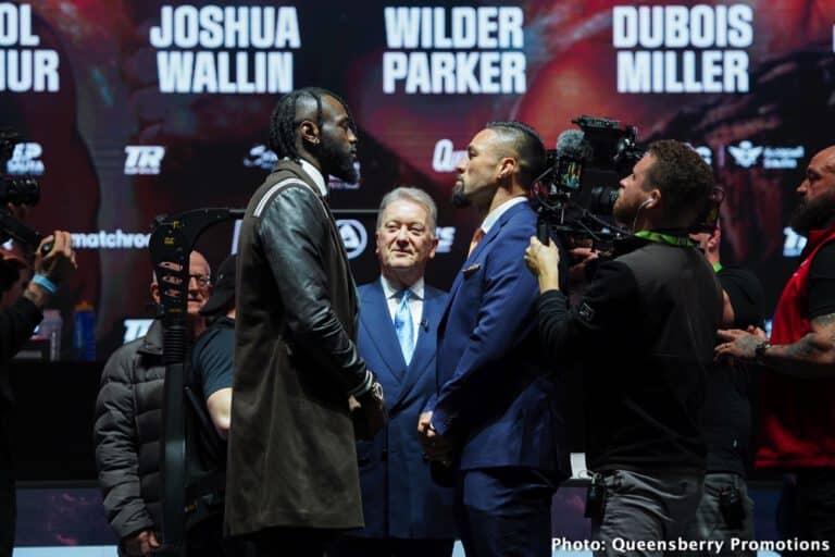 Image: Deontay Wilder walks the tightrope: Can inactivity be overlooked against Parker?