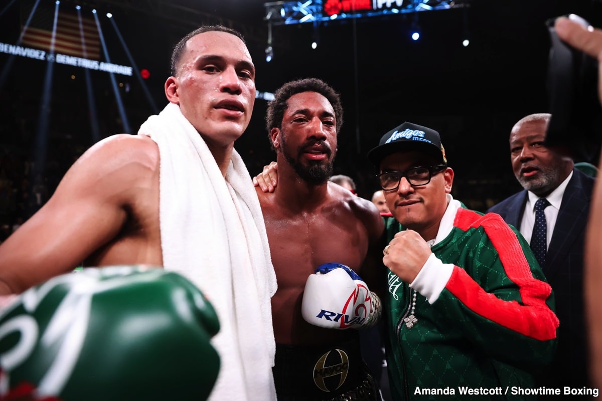 Image: Demetrius Andrade vows to "reload" & "rise again" after loss to David Benavidez