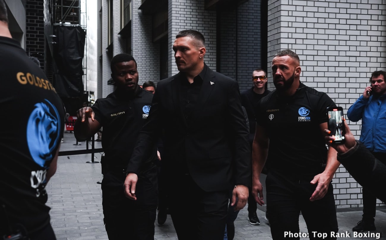 Image: Lomachenko's got Usyk's back, but will Fury even show up?