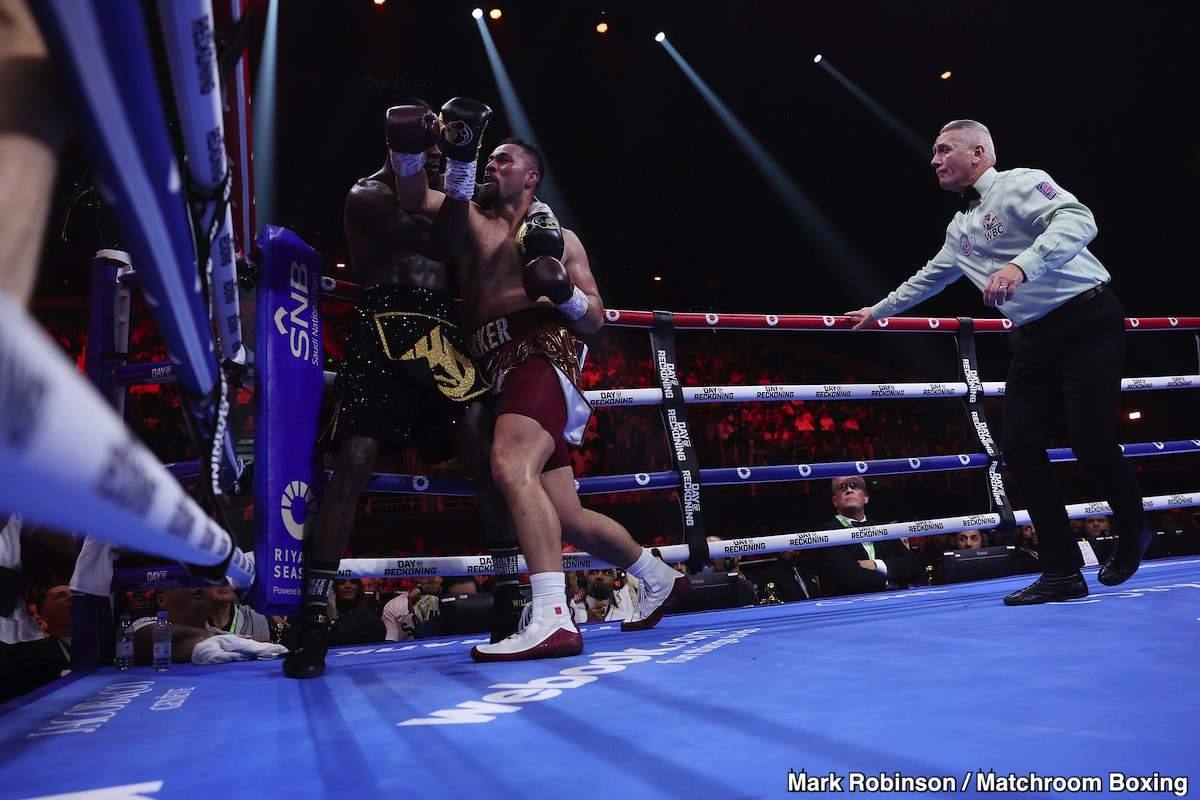 Image: Joseph Parker and trainer bask in the glory, but was it genius or Wilder's woes?