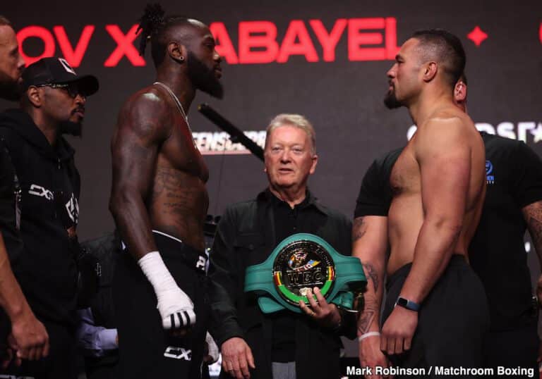 Image: Wilder's path to Joshua: Rematching Parker, ditching Scott, and reclaiming glory
