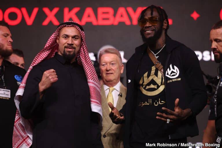 Image: "Day of Reckoning" Weigh In live from Saudi Arabia
