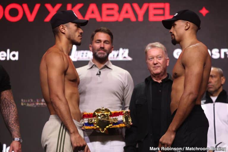 Image: Jai Opetaia 198 1/2 vs. Ellis Zorro 197 1/2 - weigh-in results for Saturday night on DAZN PPV