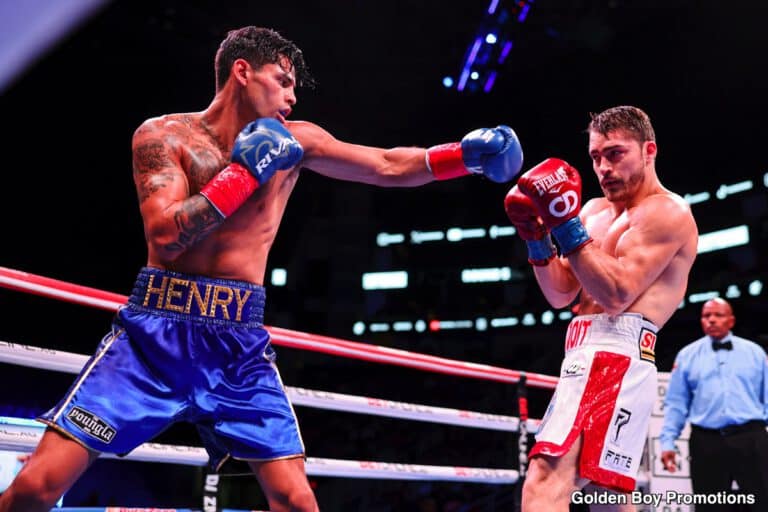 Image: Ryan Garcia Debuts His New Mayweather Style Defense In Win Over Duarte