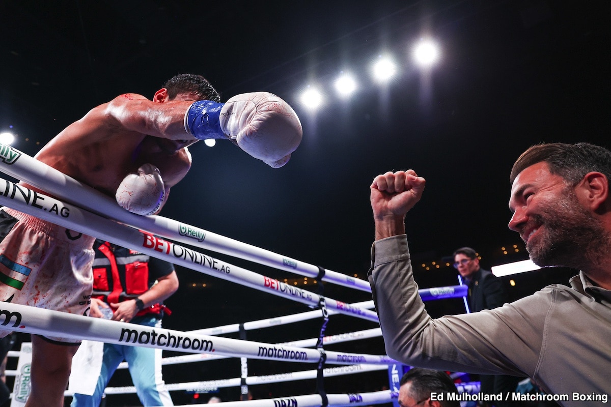 Image: The Long-Awaited Clash: Hearn's Campaign Brings Inoue and Akhmadaliev to Japan on Sunday