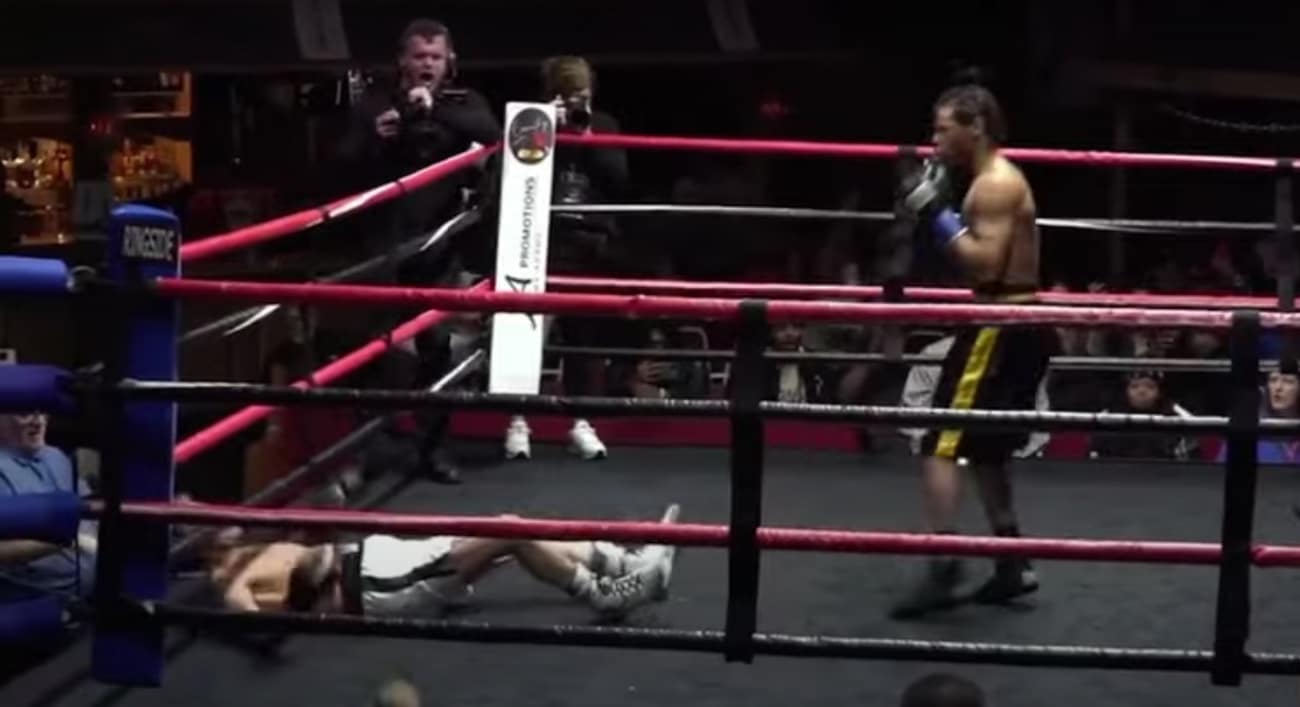 Image: World's Oldest Welterweight Scot England Gets Stopped In The First Round