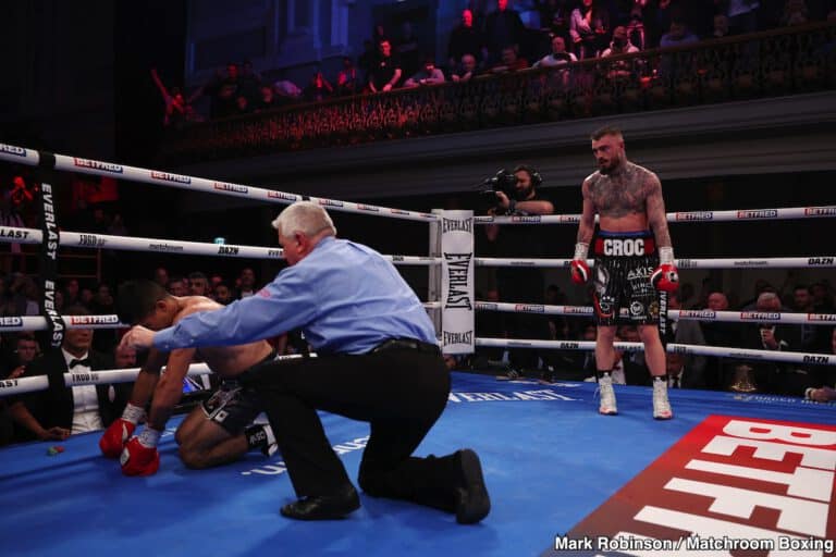 Image: Boxing Results: Lewis Crocker stops Jose Felix in a questionable 5th round TKO