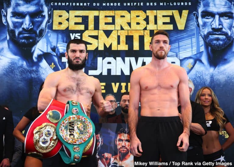 Image: Clash of Concussive Cannons: Beterbiev vs. Smith - a Chess Match in a Brawl