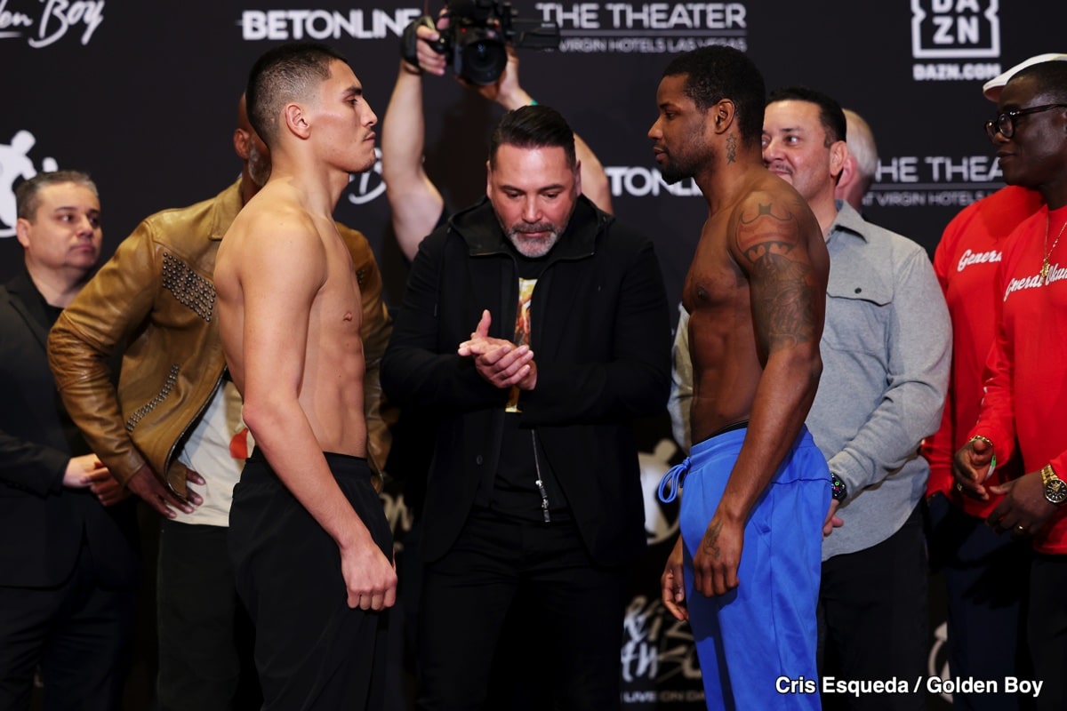 Boxing results: Vergil Ortiz Jr. defeats Fredrick Lawson by first round premature knockout