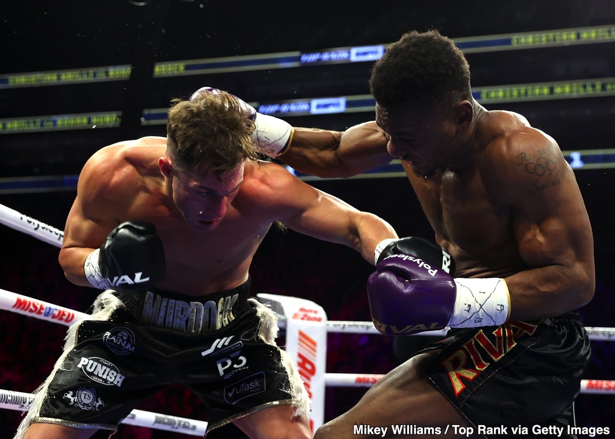 Image: Boxing Results: Mbilli Blazes a Path to Canelo: Dominant Victory Over Murdock Shows He's Ready for the King