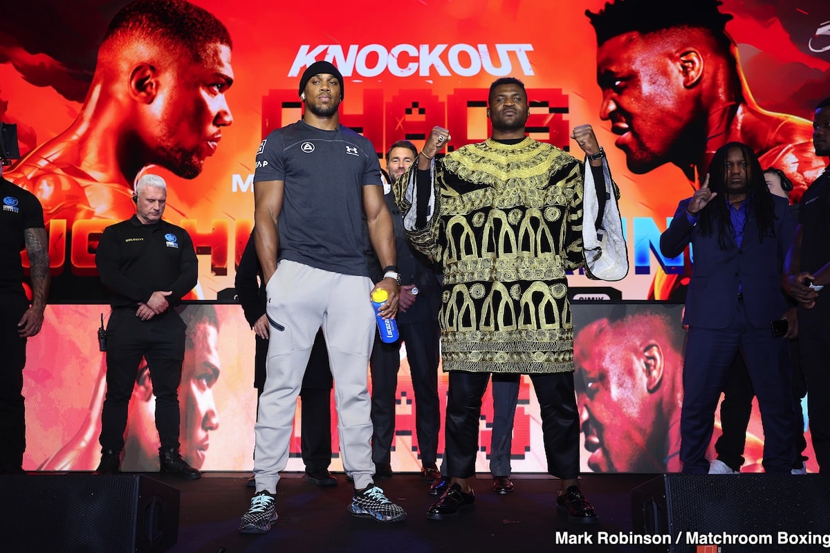 Image: David Price: Joshua to Roll Over Ngannou, Setting Up Fury Clash