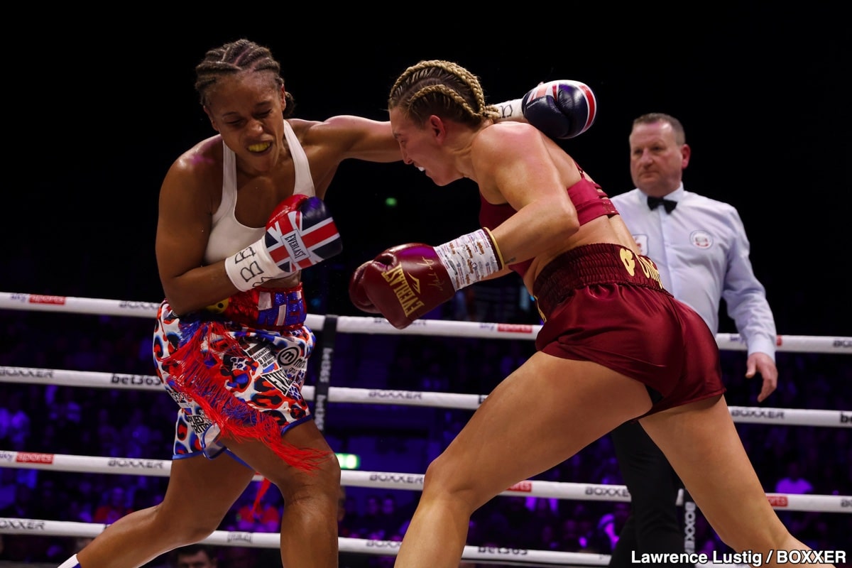 Image: Natasha Jonas Wins Split decision over Mayer!