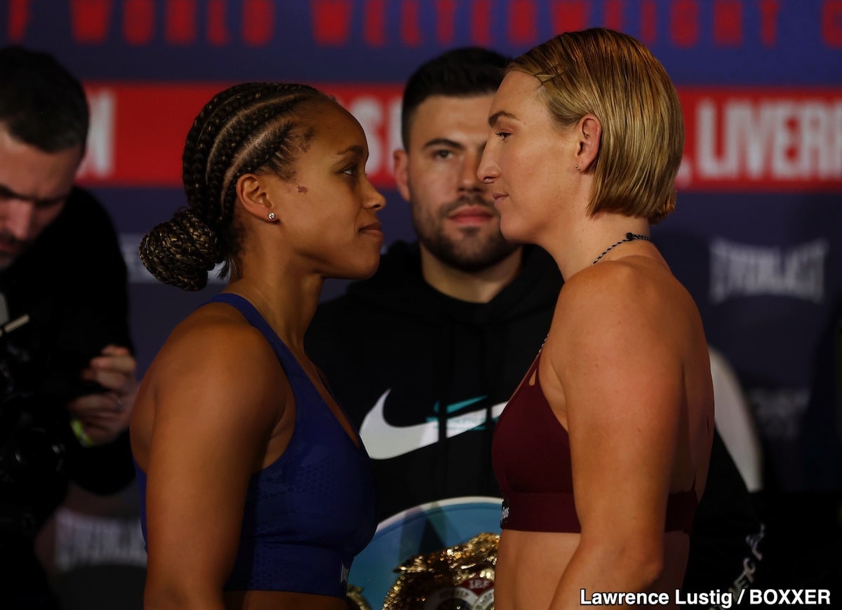 Image: Tonight: Mikaela Mayer Steps Up To Challenge IBF Welterweight Champion Natasha Jonas