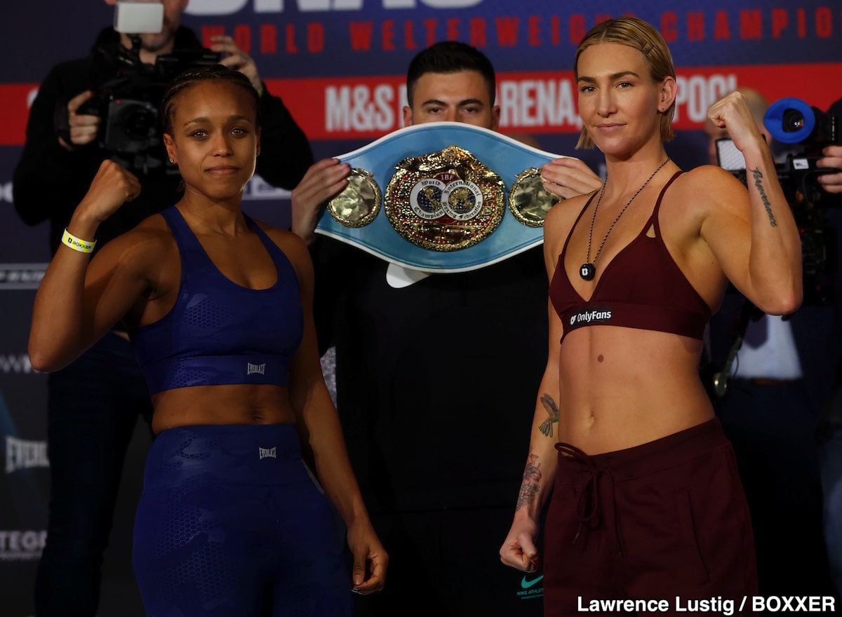 Image: Tonight: Mikaela Mayer Steps Up To Challenge IBF Welterweight Champion Natasha Jonas