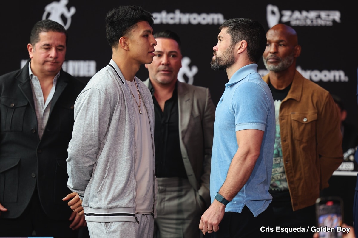 Image: De La Hoya Pumps Up Munguia vs. Ryder, Eyes Canelo or Benavidez Next