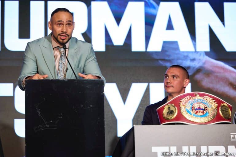Image: Thurman on Ennis: "Boots Was Not on the Contract"