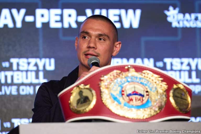 Image: Tszyu Welcomes Thurman Backers, Dares them to Put Money Up