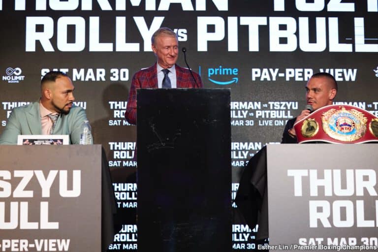 Image: Thurman Shows Speed in Promo, But Can He Conquer Tszyu?