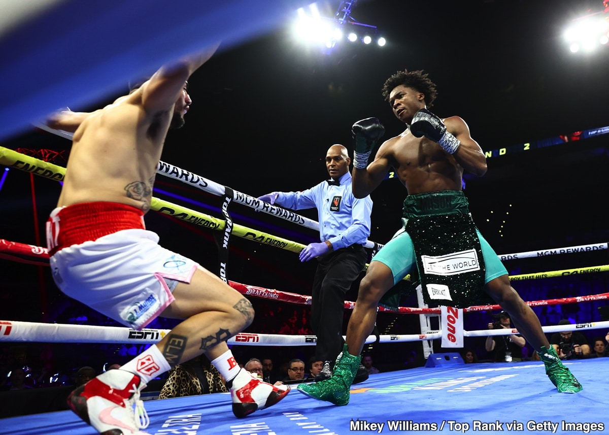 Image: Boxing Results: Abdullah Mason Knocks Out Benjamin Gurment In The 2nd Round