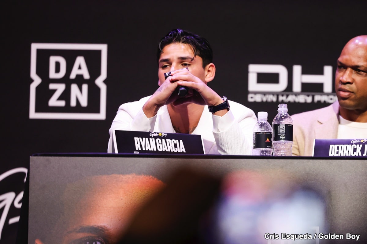Image: Ryan Garcia Shares Sparring Footage, Sparks Criticism