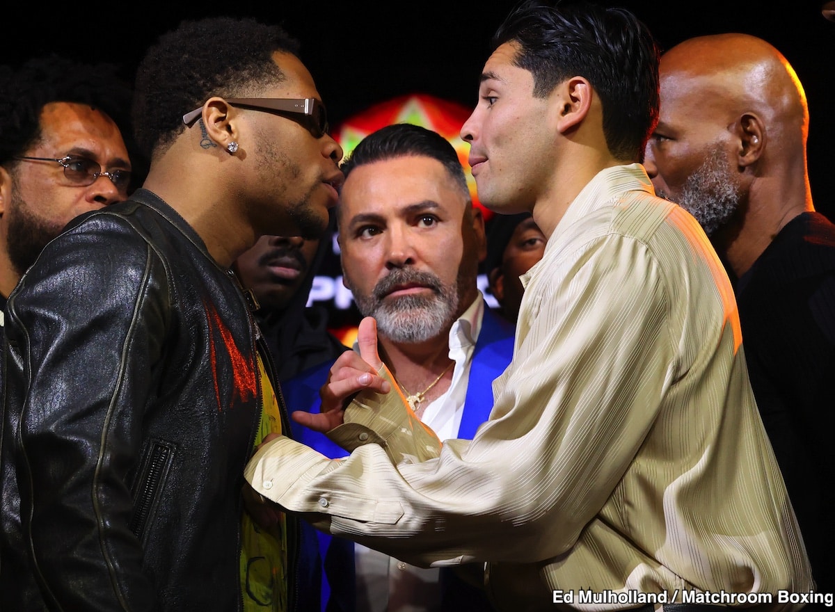Image: Ryan Garcia Promises "Obliteration" for Haney, Stoking Pre-Fight Hype