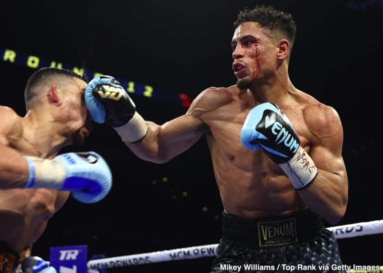 Image: Jamaine Ortiz Left Frustrated After Close Loss to Teofimo Lopez