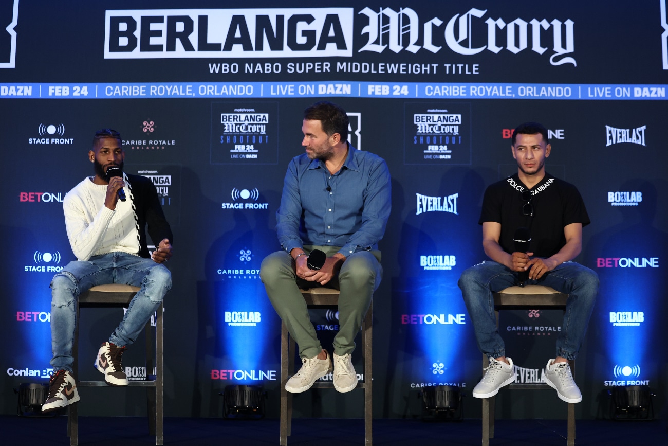 Image: Eddie Hearn: Andy Cruz Would Wipe the Floor with Keyshawn Davis