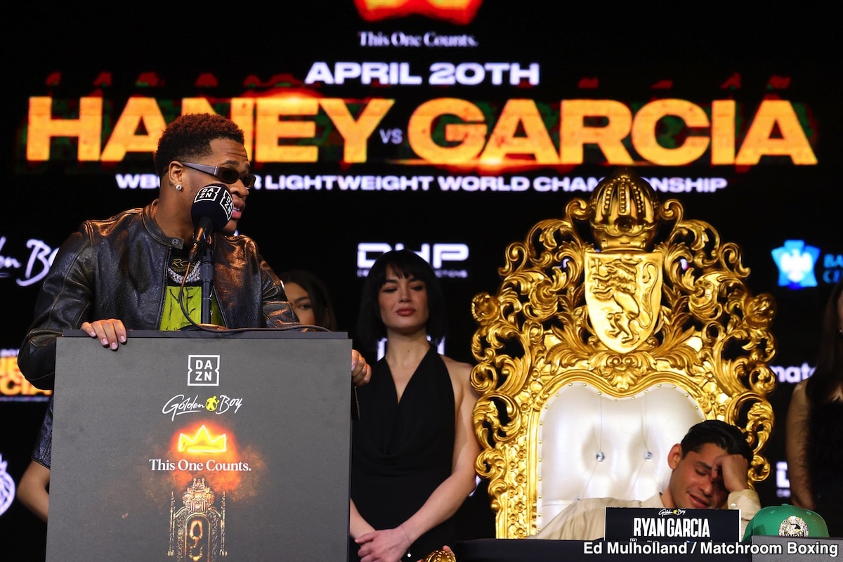 Image: Bill Haney Discusses Ryan Garcia's Sparring Video: "He Can Hurt Someone"